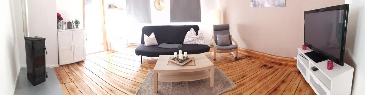 Landidylle Mertensdorf - Ferienwohnung Triglitz エクステリア 写真